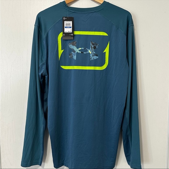 UA Iso-Chill Shorebreak Back Hook Long Sleeve - Picture 4 of 4